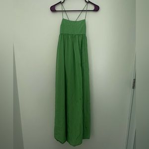 ZARA Green Maxi Dress